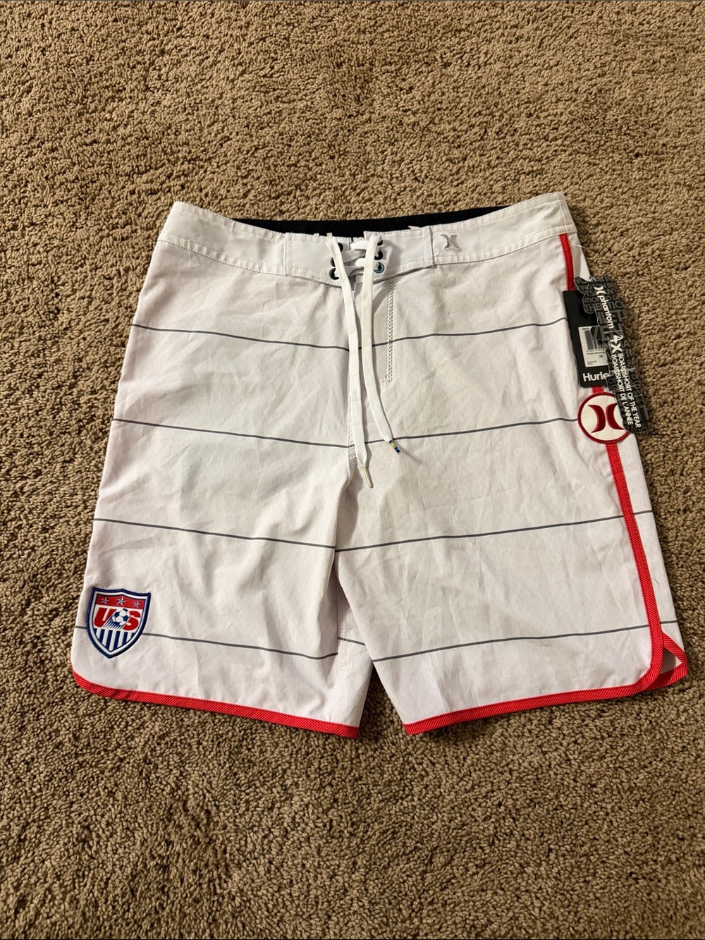 Hurley Phantom, USA soccer national team board shorts